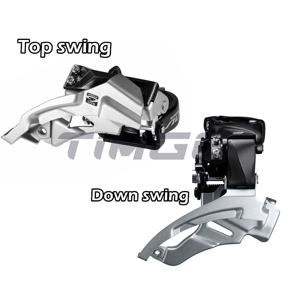Shimano Altus FD-CT90 66-69 E-Type 3x7 / 3x8 Deralleur a swing superi Shimano Altus FD-CT90 66-69 E-Type 3x7 / 3x8 Deralleur a swing superi