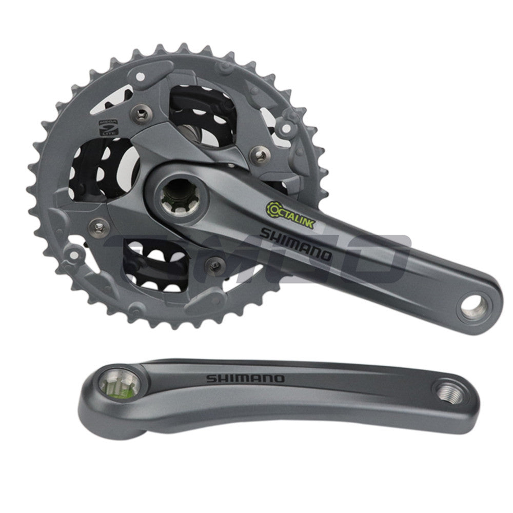reel shimano alivio fc m4000 Shimano Alivio FC-M4000 MTB Mountain Bike 3x9 Speed Triple Crankset  40/30/22T Octalink 175mm BB-ES300 Bottom Bracket