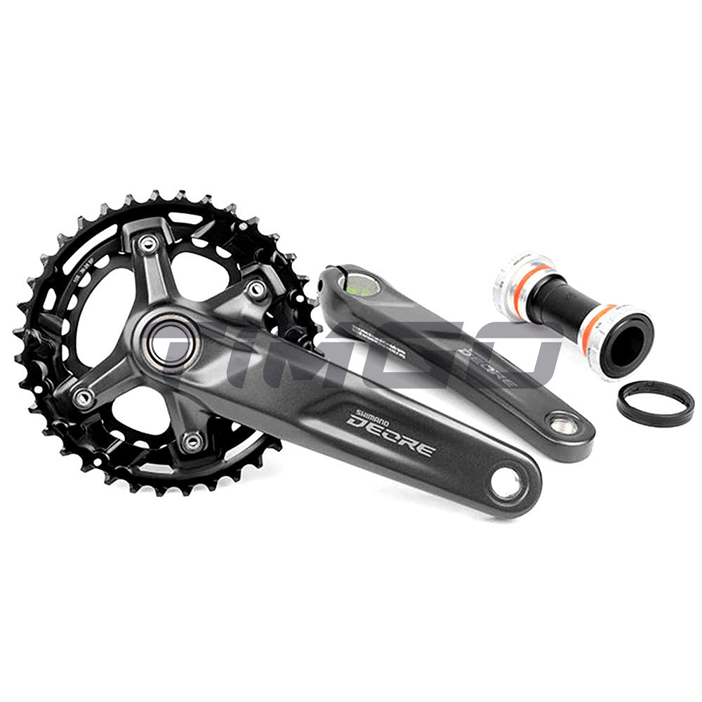 Shimano Deore FC-M4100-2 MTB Mountain Bike 2×10 Speed Crankset 36