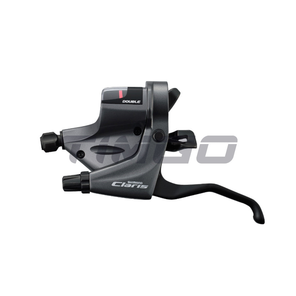 Shimano Claris シフター・ディレイラーセット 3点 Shimano Claris ST-RS200 Road Bike 2×8 Speed Shifters Brake Combo