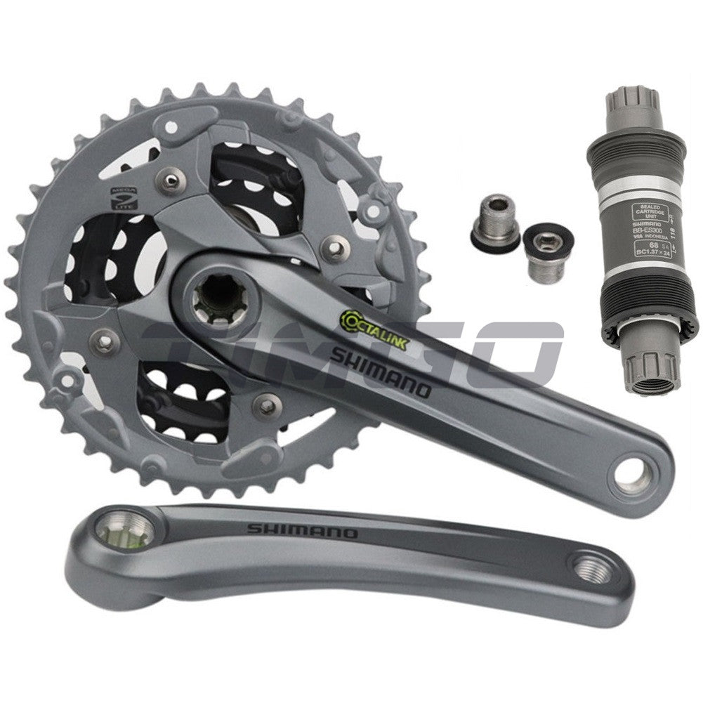 Shimano Alivio FC-M4000 MTB Mountain Bike 3x9 Speed Triple