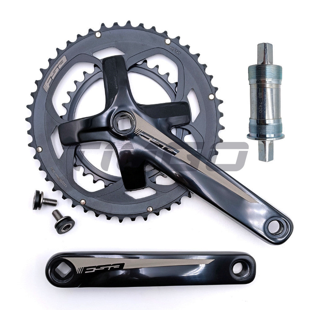 FSA Vero クランク FSA Vero Pro Gravel Road Bike 2×9/10/11 Speed Square Taper