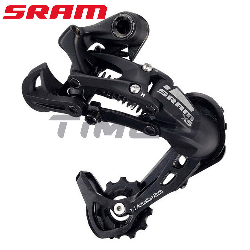 Sram X5 MTB Mountain Folding Bike 9/10 Speed Rear Derailleur Medium Cage Black