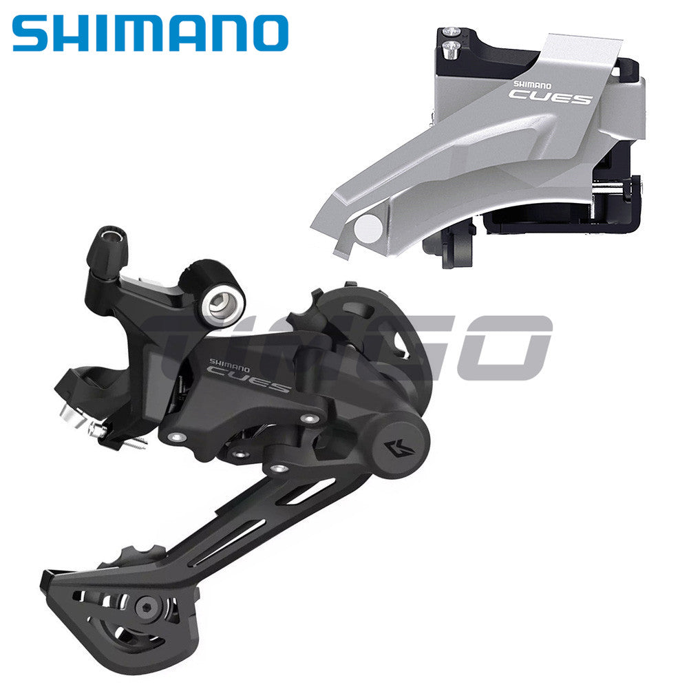 Shimano CUES MTB Bike 2×9 Speed FD-U4000 RD-U4020 Front Rear Derailleur LINKGLIDE System