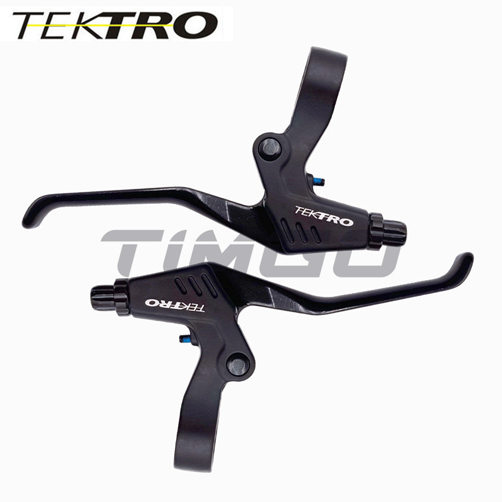 Tektro TK374 Brake Lever for V-Brake Mechanical Disc Brake 3 Finger Aluminum Alloy Left Right Set