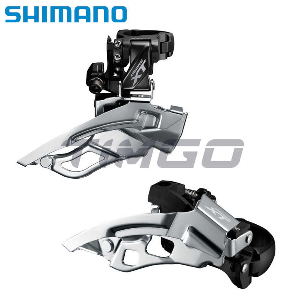 Shimano Deore XT MTB Trekking FD-T8000 Front Derailleu 3x10 Speed Top/Down Swing 44T/48T