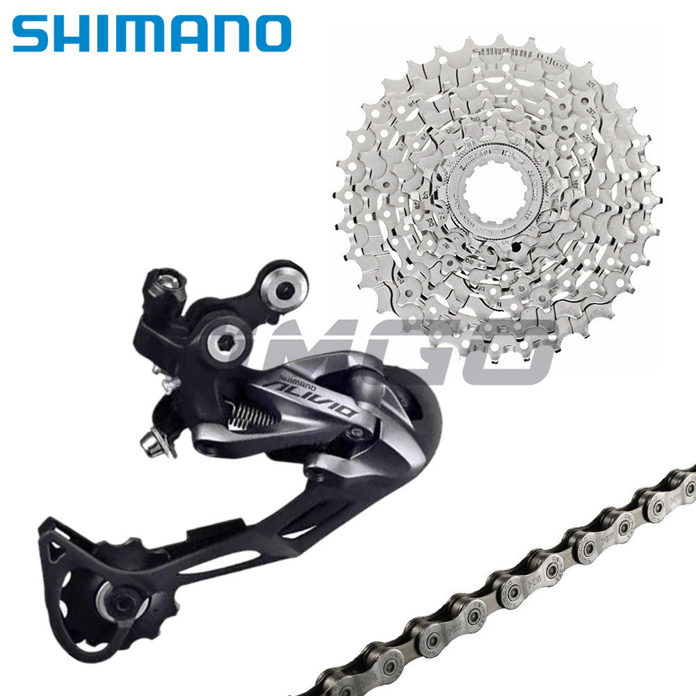 Shimano Alivio M4000 MTB Bike 1×9 Speed Rear Groupset RD-M4000 Rear Derailleur HG400-9 Cassette HG53 Chain