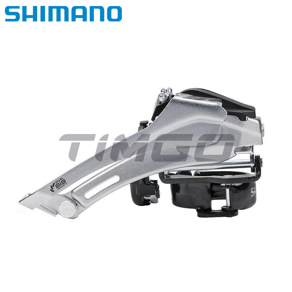 Shimano Tourney FD-TY710-2 MTB Bike 2x7/8 Speed Dounble Front Derailleur Top Swing Clamp-on 31.8/34.9mm