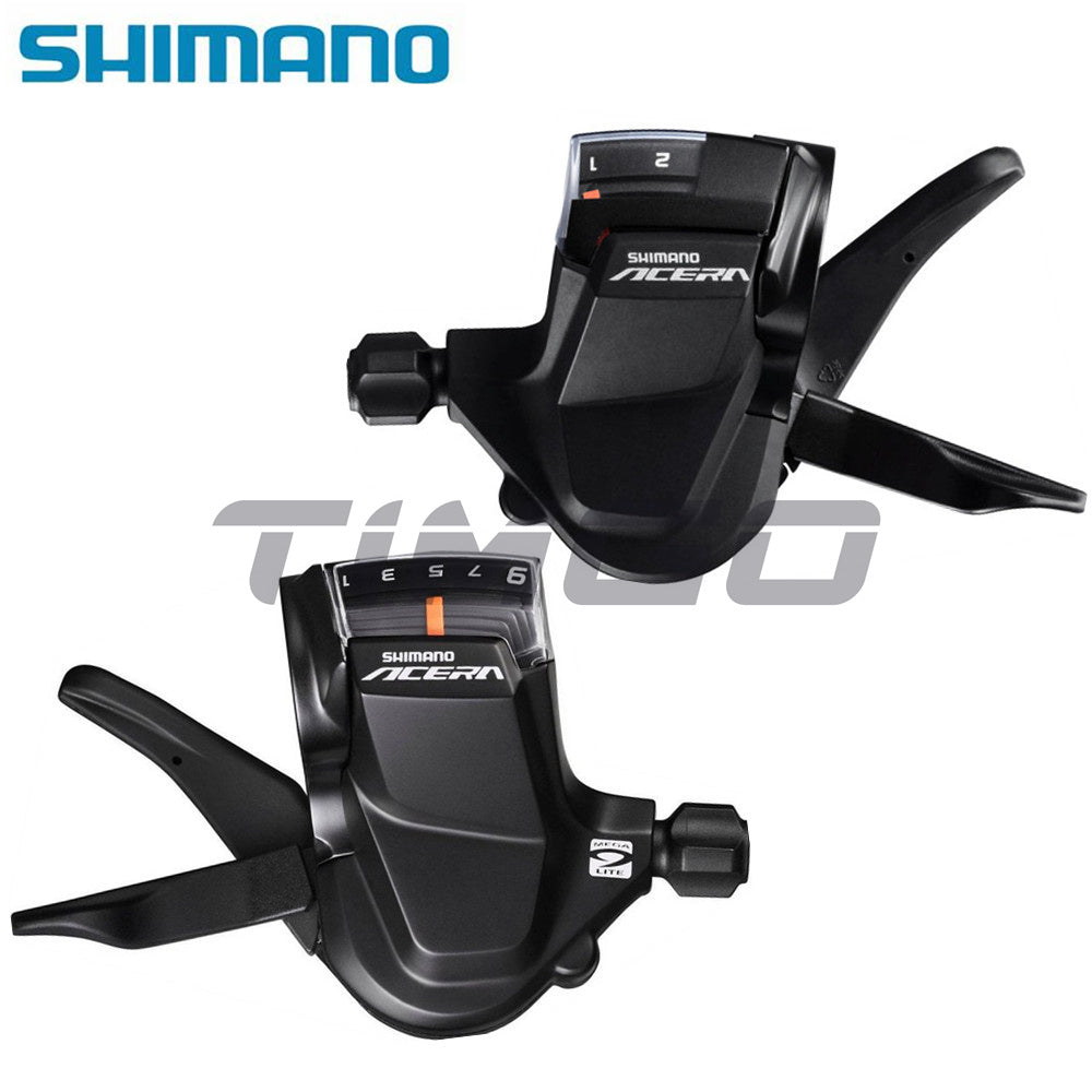 Shimano Acera SL-M3000 MTB Bike 2/3 x 9 Speed Shifter Trigger Lever Set New SL-M370