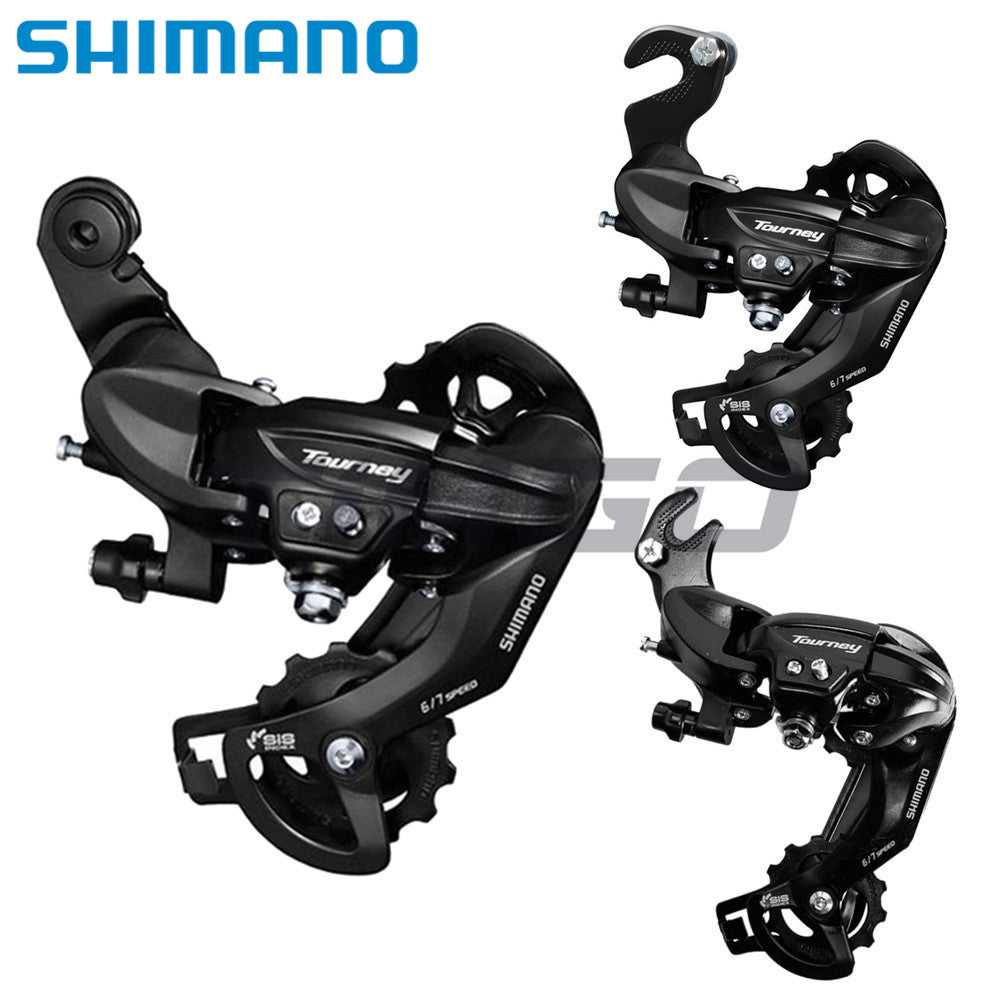 Shimano Tourney RD-TY300 6/7 Speed MTB Bike Rear Derailleur Long Cage Direct Mount / Hanger Mount