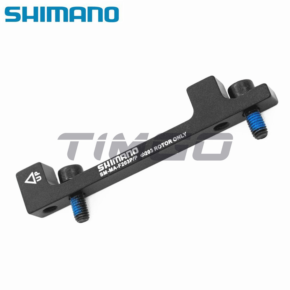 Shimano SM-MA-F203P/P MTB Bike Disc Brake Caliper PM Mount Adapter 203mm Rotor PM-PM Hydraulic Mechanical Brake