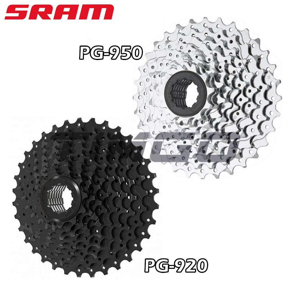 Sram PG-950 PG-920 MTB Road Bike 9 Speed Rear Sprocket Cassette 11-32T 11-34T