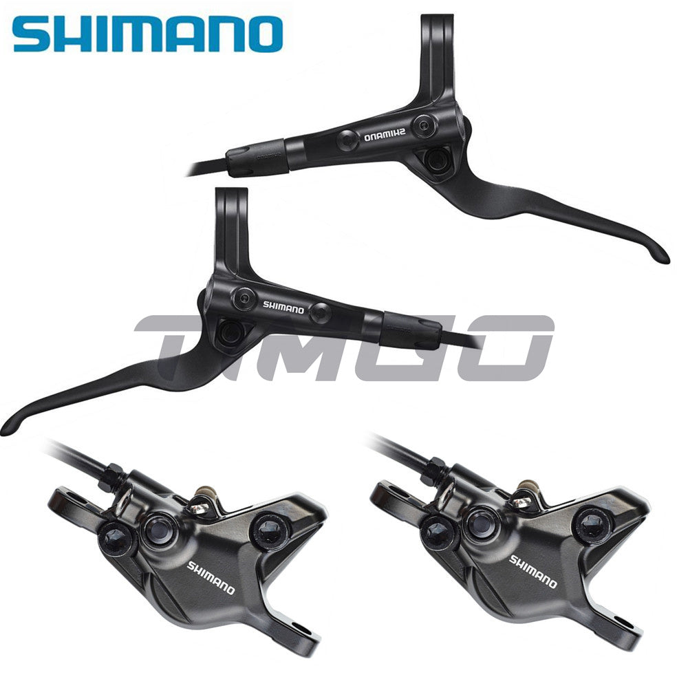 Shimano BL-MT401 BR-MT410 MTB Bike Hydraulic Disc I-SPEC EV Brake Lever Caliper Set 2-Piston SM-RT56 Rotor