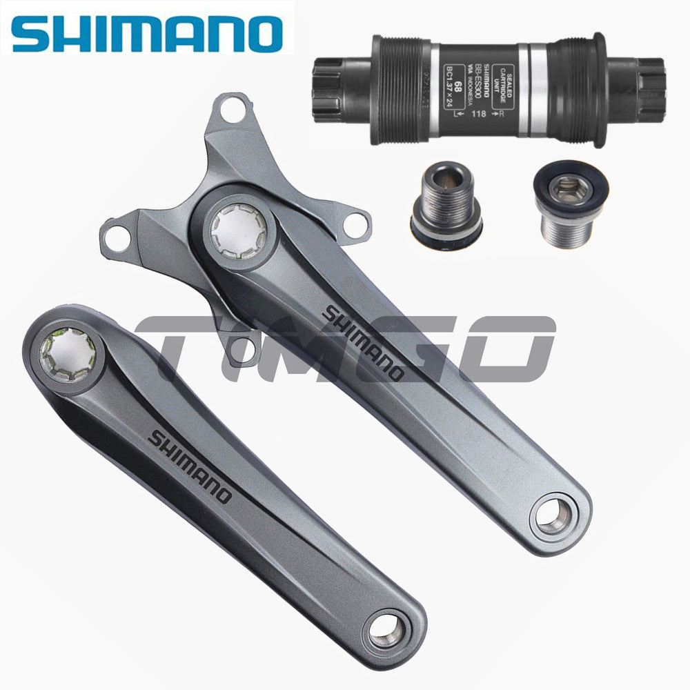 Shimano Alivio FC-M4000 MTB Bike 9 Speed Crankset Crank Arm Ocralink 170mm ES25/300 Bottom Bracket