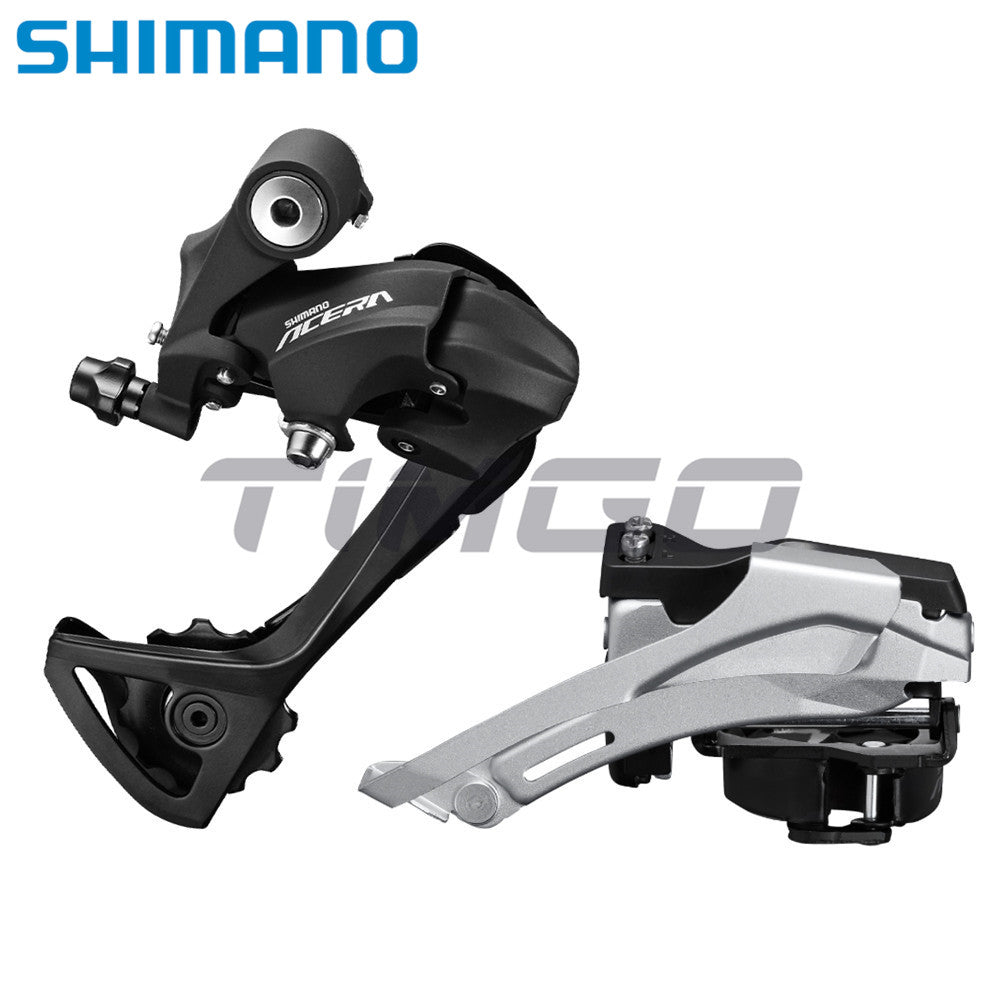 Shimano Acera T3000 MTB Trekking Bike 2×9 Speed FD-T3000 RD-T3000 Front Rear Derailleur Set