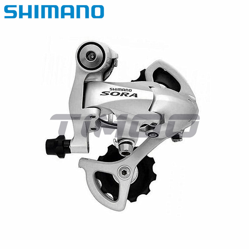 Shimano Sora 9 Speed Road Bike Rear Derailleur Direct Mount Silver Short Cage