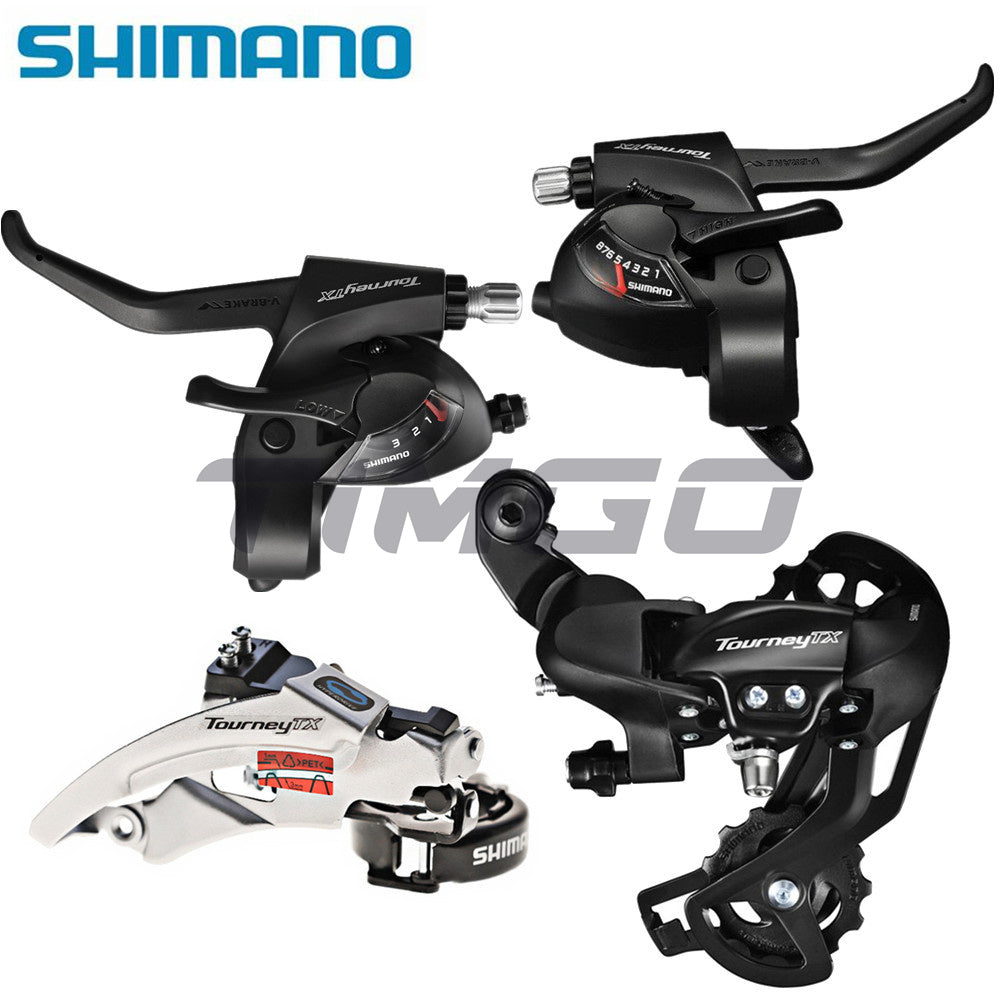 Shimano Tourney TX800 MTB Bike 3×8 Speed Derailleur Set Groupset FD-TX800 RD-TX800 Front Rear Derailleur ST-TX800 Brake Shifter Combo Set