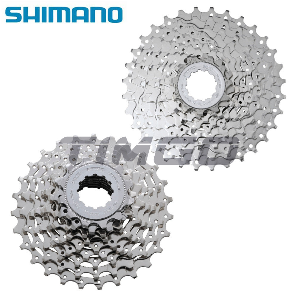 Shimano Sora Tiagra HG50-9 Road Bike 9 Speed Cassette 11-25T/12-25T/11-32T Silver HYPERGLIDE