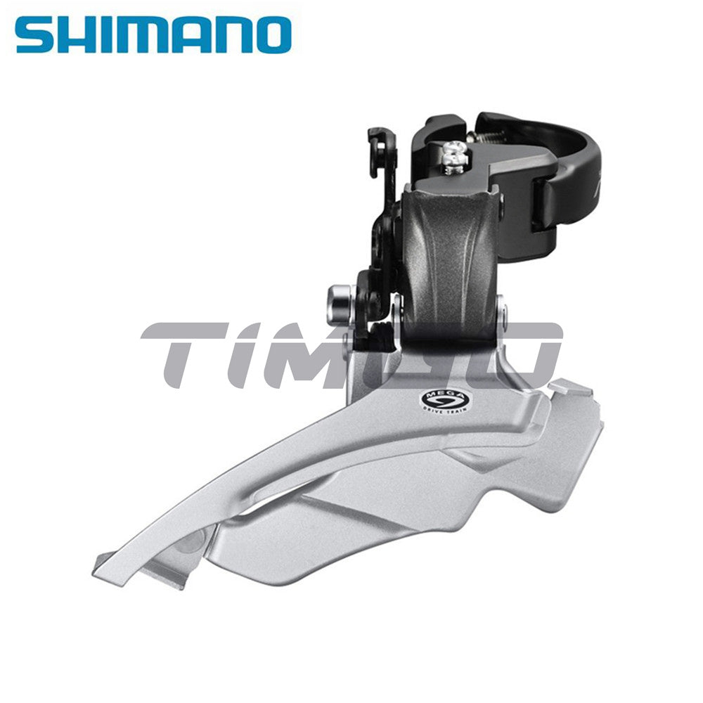 Shimano Altus FD-M371 3x9 Speed MTB Bike Front Derailleur Down Swing Dual Pull Clamp-on 31.8/34.9mm