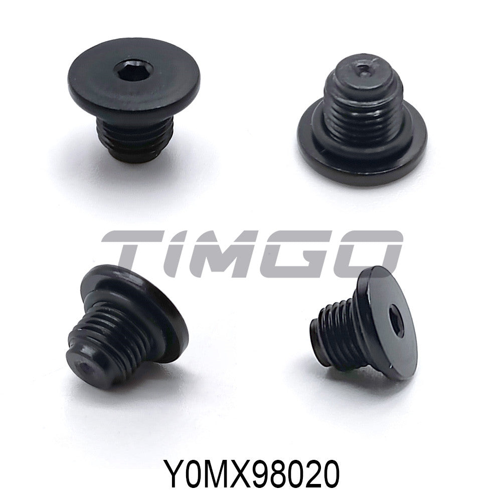 M987 Hardware Hydraulic Brake Bleed Port Shimano BL-M987 Brake Bleed Screw & O-Ring ...