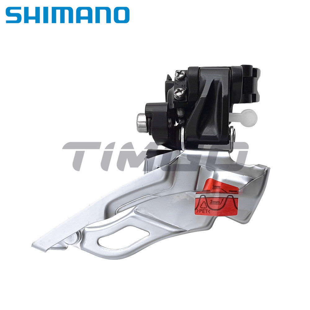 Shimano Deore FD-M611 3x10 Speed Triple Front Derailleur Down Swing Dual-Pull Clamp-on 31.8/34.9mm
