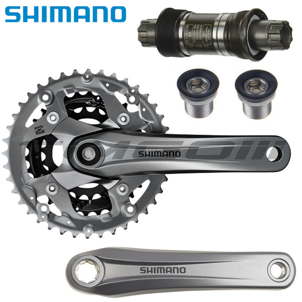 reel shimano alivio fc m4000 Shimano Alivio FC-M4000 MTB Mountain Bike 3x9 Speed Triple Crankset 40/30/22T Octalink 175mm BB-ES300 Bottom Bracket