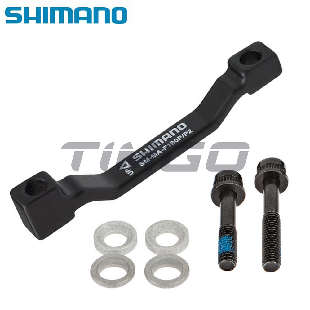 Shimano SM-MA-F180P/P2 MTB Bike Disc Brake Caliper PM Mount Adapter 180mm Rotor PM-PM Hydraulic Mechanical Brake