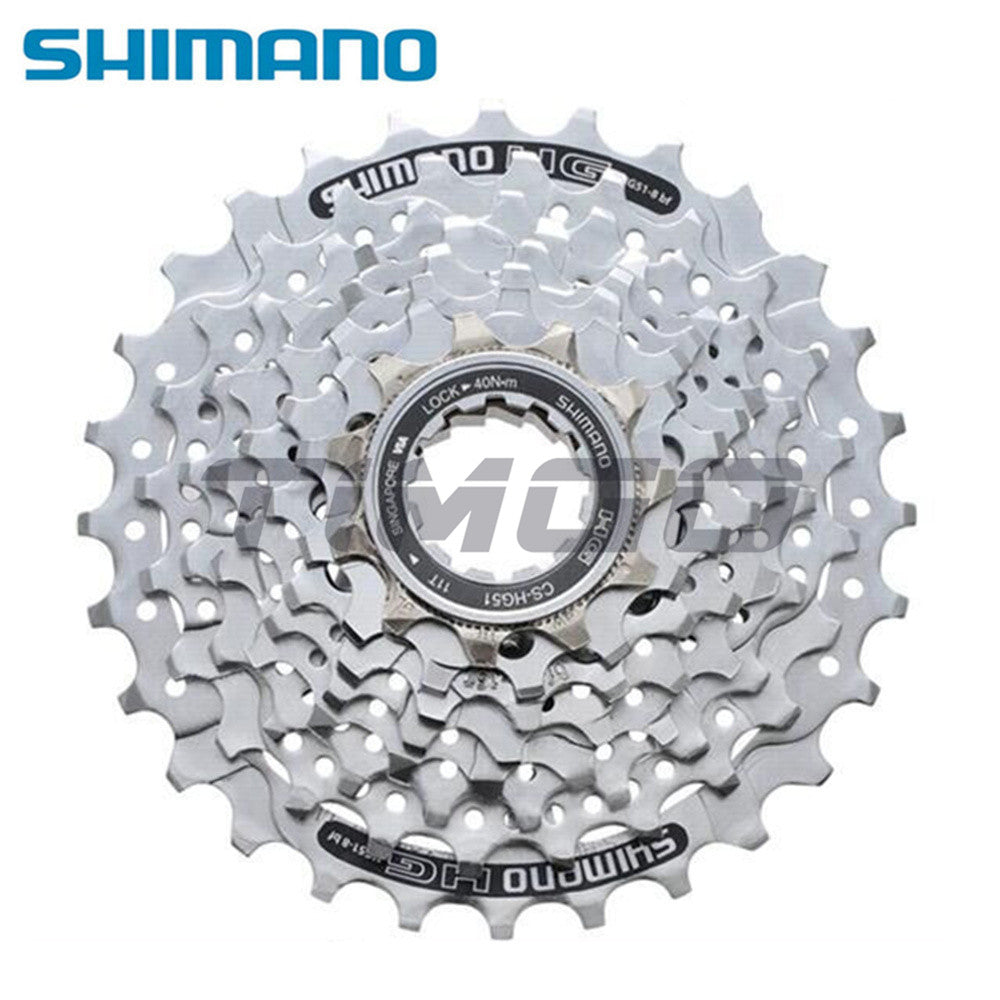 Shimano Acera Alivio HG51-8 MTB Bike 8 Speed Cassette 11-32T HG50-8 Silver