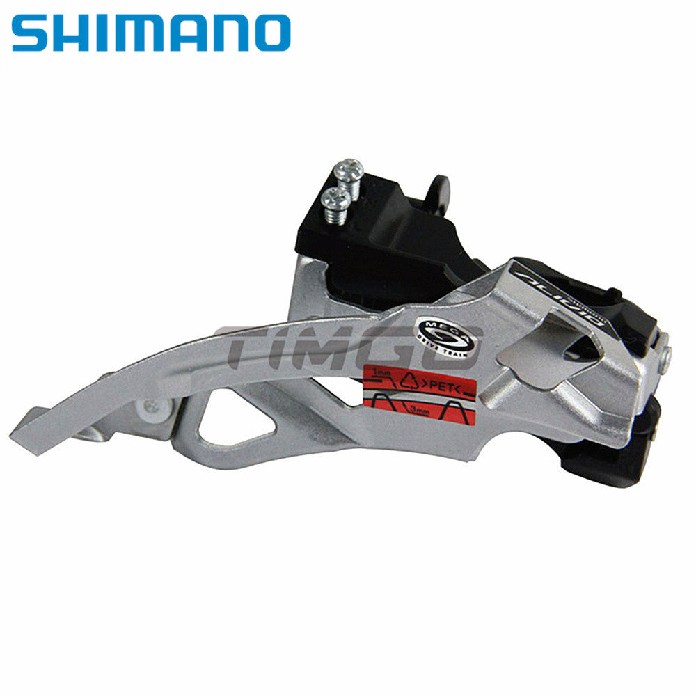 Shimano Alivio FD-M430 3x9 Speed MTB Bike Front Derailleur Dual Pull Clamp-on 31.8/34.9mm