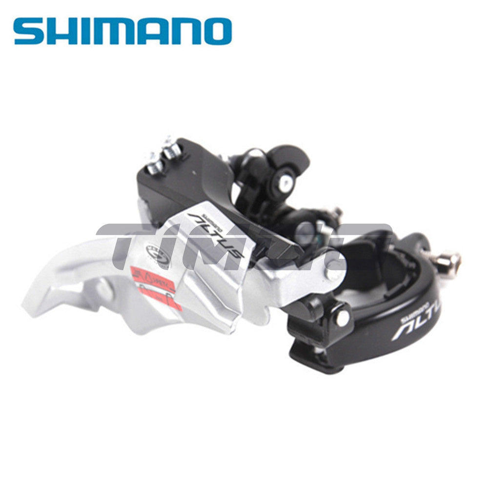 Shimano Altus FD-M370 3x9 Speed MTB Bike Front Derailleur Dual Pull Clamp-on 31.8/34.9mm