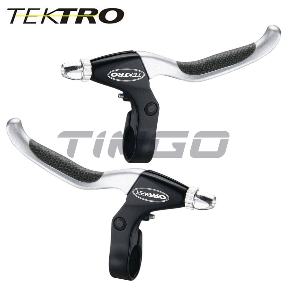 Tektro MTB Mountain CL530 Brake Lever for V-Brake Mechanical Disc Brake 3 Finger with Rubber Grip