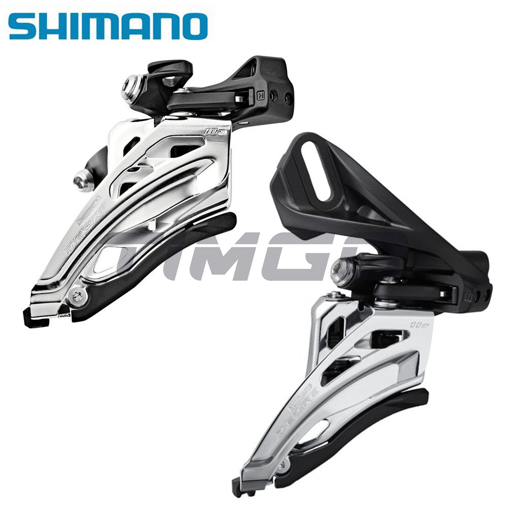 Shimano Deore FD-M4100 FD-M5100 2x10/11 Speed Front Derailleur Side Swing Clamp-on / Direct Mount