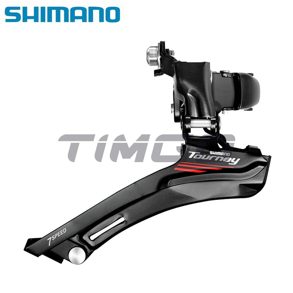 Shimano Tourney FD-A070 Road Bike 2×7 Speed Front Derailleur Clamp-on 31.8/34.9mm Black