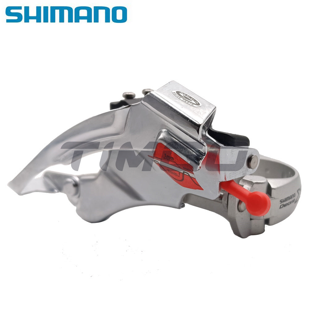 Shimano Deore XT FD-M760A 3x9 Speed MTB Bike Front Derailleur Dual Pull Clamp-on 34.9mm/31.8mm