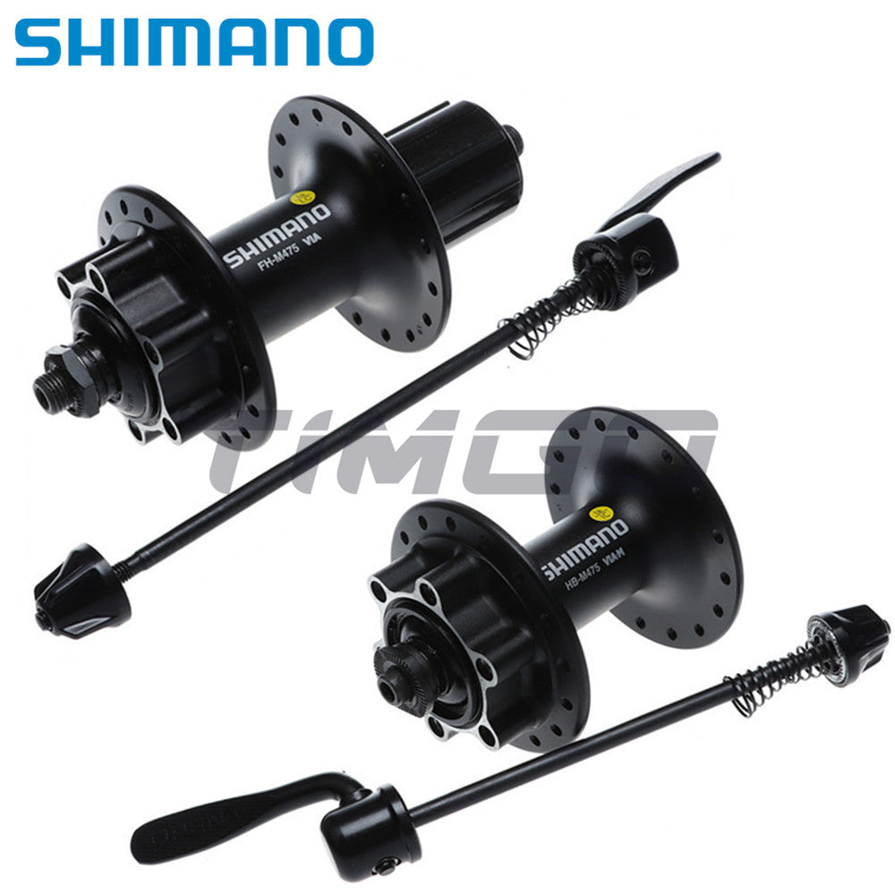 Shimano FH-M475 HB-M475 MTB Mountain Bike Hub 6-Bolts Disc Brake 32 Holes 8/9/10/11 Speed with Q/R Skewer