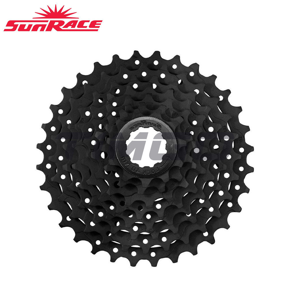 SunRace MTB Bike Road Folding Bike 8 Speed Cassette 11-34T Black Compatible Shimano Sram