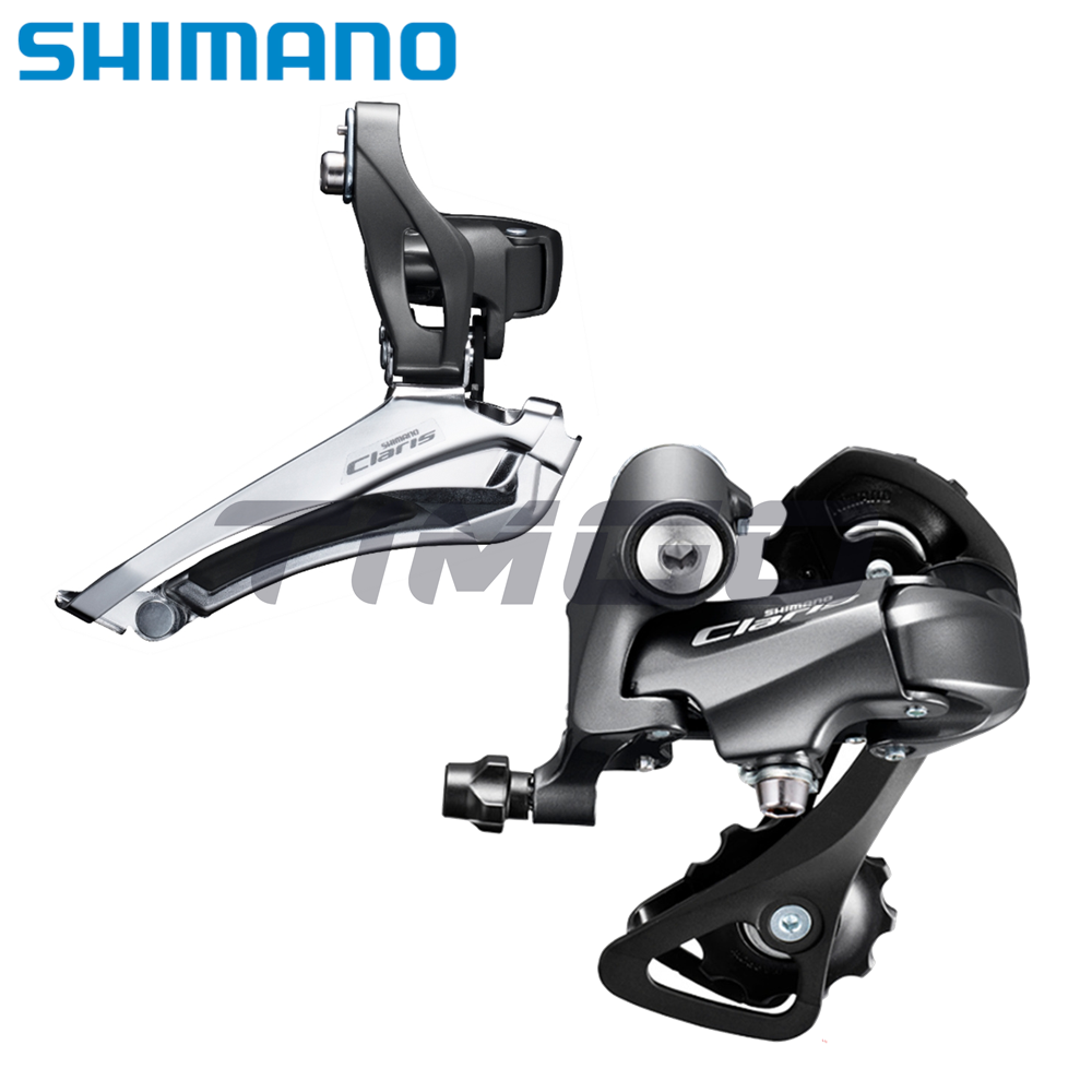 Shimano Claris R2000 Road Folding Bike 2×8 Speed FD-R2000 RD-R2000 Front Rear Derailleur Set Groupset