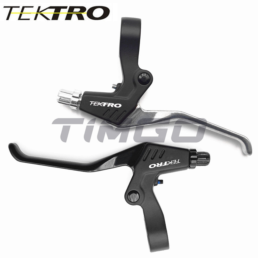 Tektro TK374 Brake Lever for V-Brake Mechanical Disc Brake 3 Finger Aluminum Alloy Left Right Set
