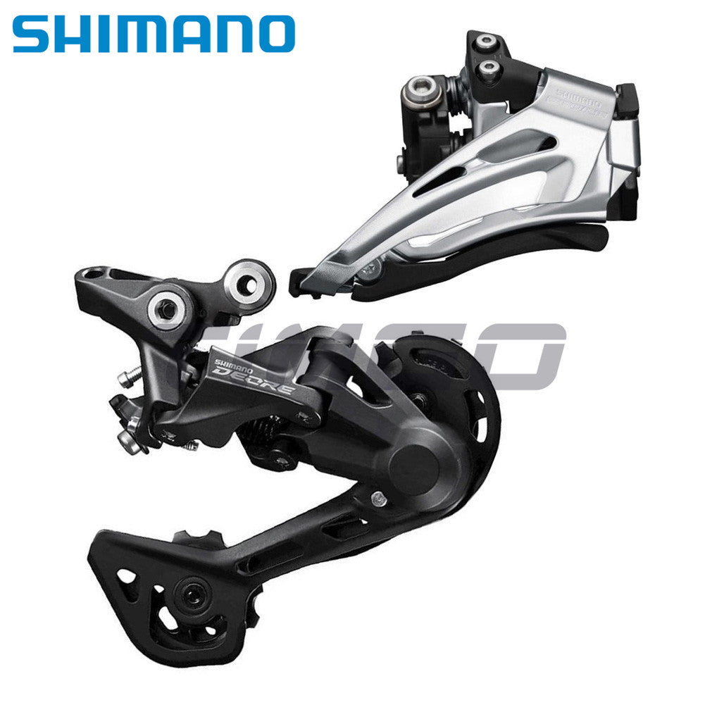 Shimano Deore M4100 MTB Bike 2×10 Speed FD-M618 RD-M4120 Front Rear Derailleur Set