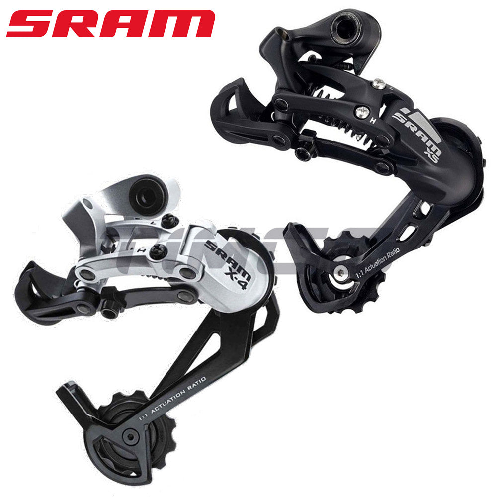 Sram X4 X5 MTB Folding Bike 7/8/9/10 Speed Rear Derailleur Medium / Long Cage