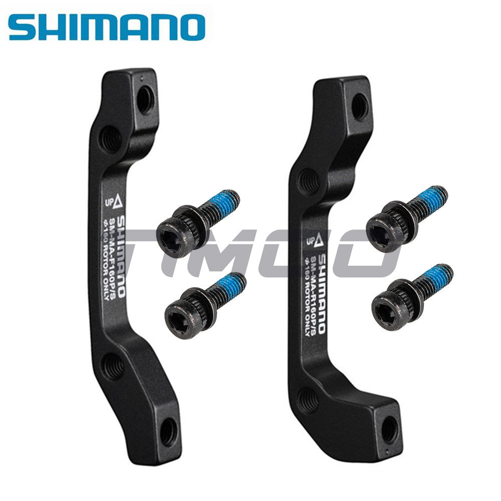 Shimano SM-MA-F160P/S SM-MA-R160P/S MTB Bike Disc Brake 160mm Rotor Adapter PM to IS Mount PM-IS Adaptor Hydraulic Mechanical Brake