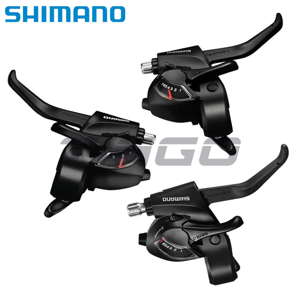 Shimano Tourney ST-EF41 MTB Bike 3×6/7 Speed Shifter Brake Combo Lever EZ FIRE PLUS