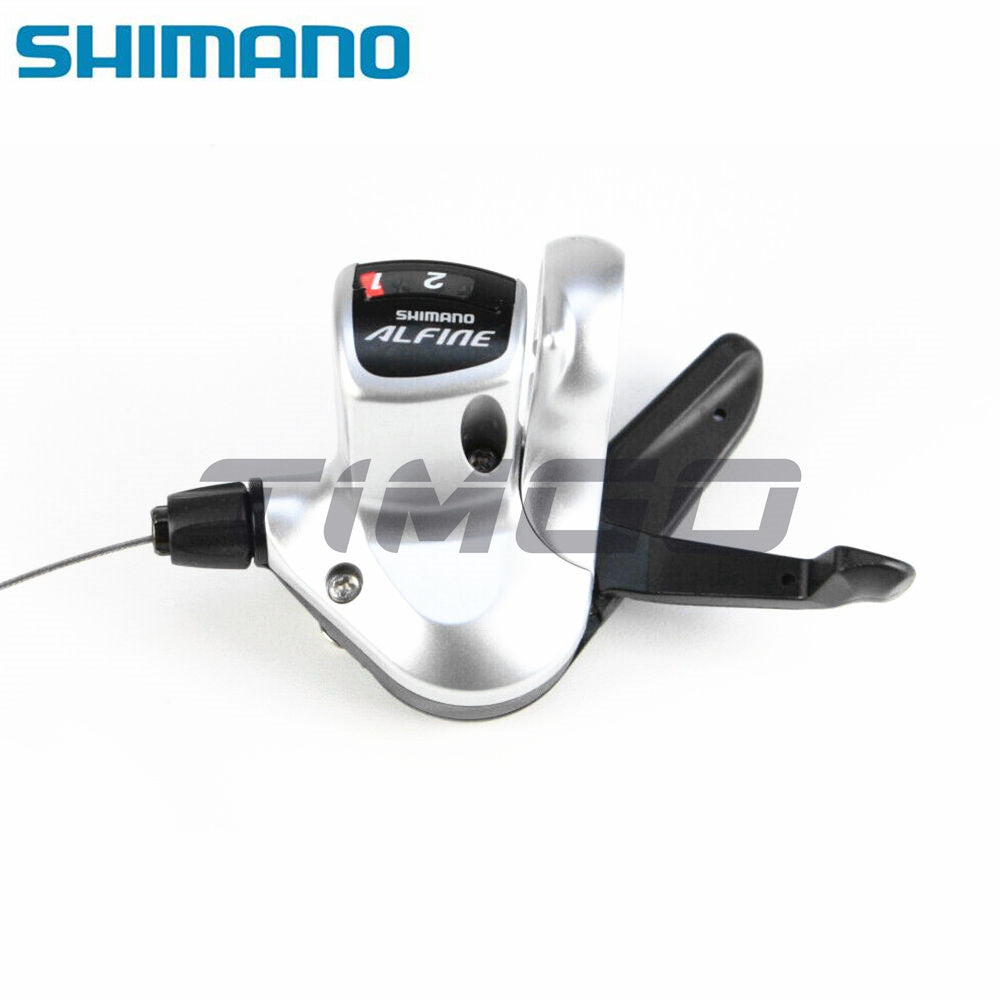 Shimano Alfine SL-S500 2 Speed Shifter Optical Display Silver Left Side Only