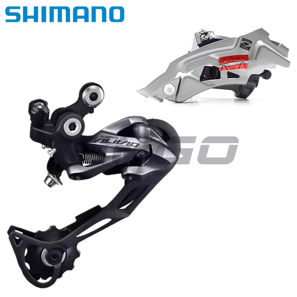 Shimano Alivio M4000 MTB Bike 3×9 Speed FD-M4000 RD-M4000 Front Rear Derailleur Set