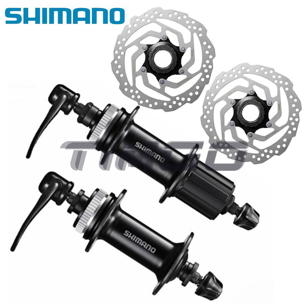 Shimano TourneyTX HB-TX505 FH-TX505 MTB Centrelock Disc 32/36 Holes Hub 8/9/10/11 Speed with Q/R Skewer RM35 SM-RT10 Rotor