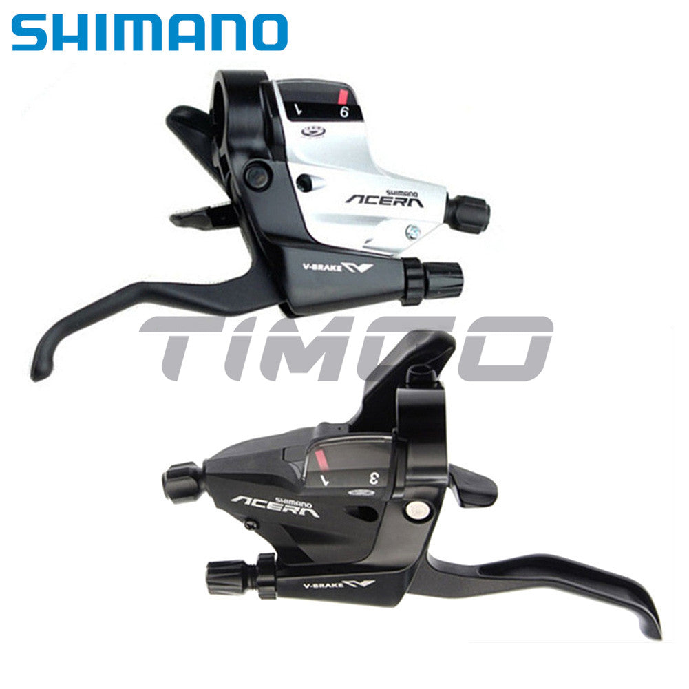 Shimano Acera ST-M390 MTB Bike 3×9 Speed Shifter Brake Combo Lever Black Silver