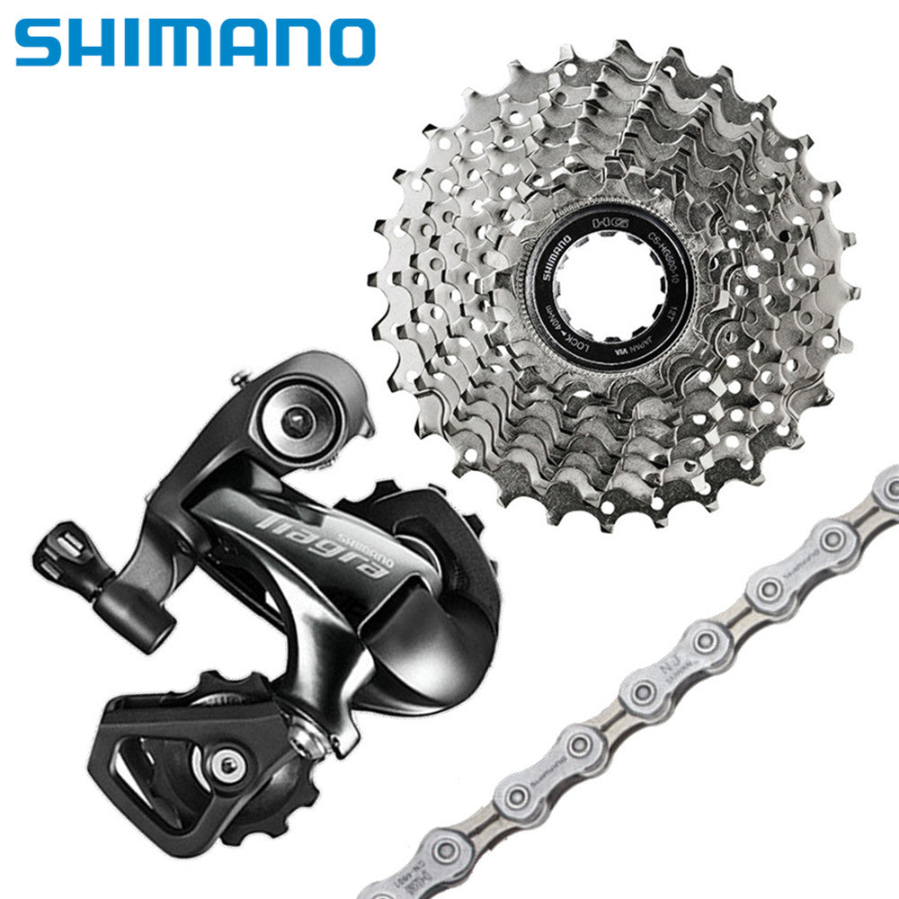 Shimano Tiagra 4700 Road Bike 1×10 Speed Rear Groupset RD-4700 Rear Derailleur HG500-10 Cassette 4601 Chain