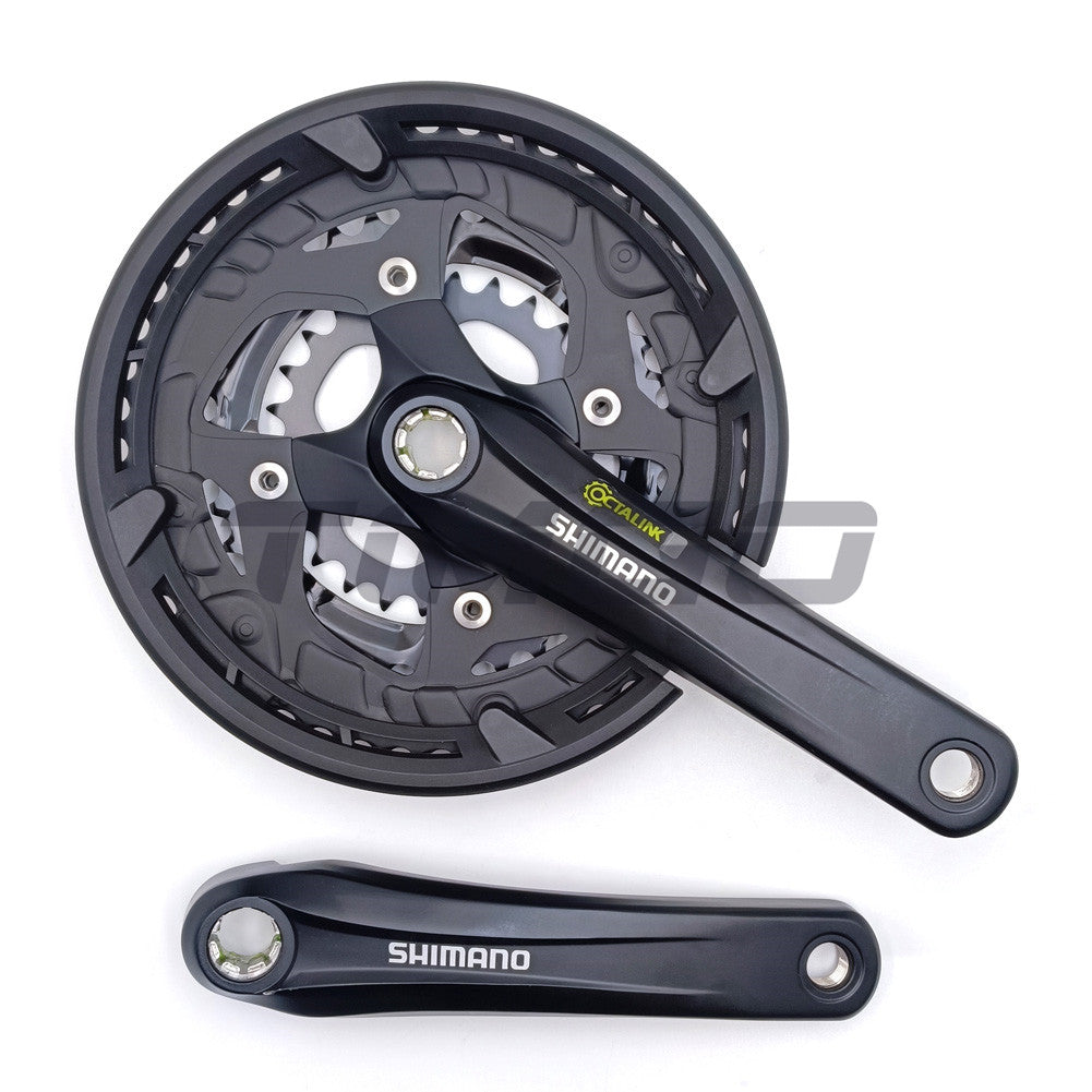 Shimano Alivio FC-T4010 MTB Bike 3x9 Speed Octalink Crankset 48-36
