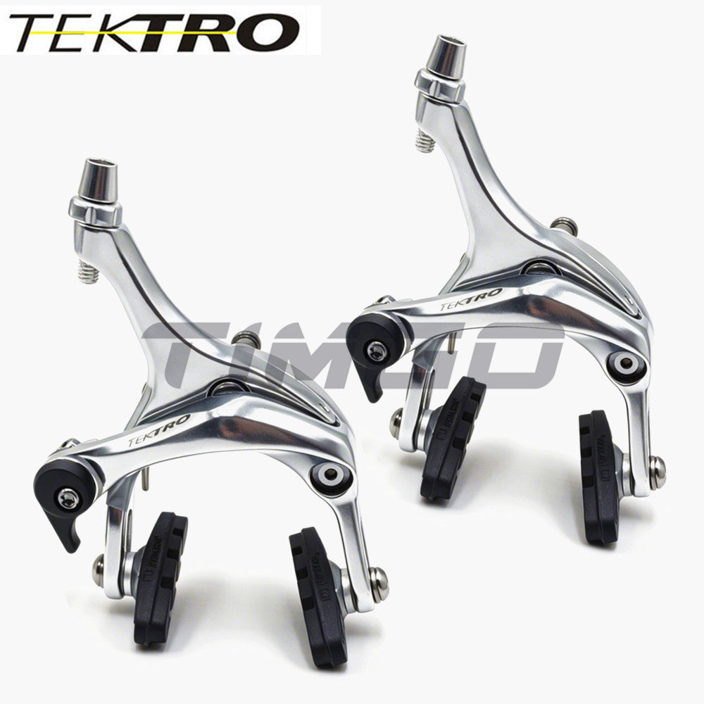 Tektro R315 Road Bike Dual Pivot C-Brake Rim Brake Caliper Q/R Safe Locking Silver