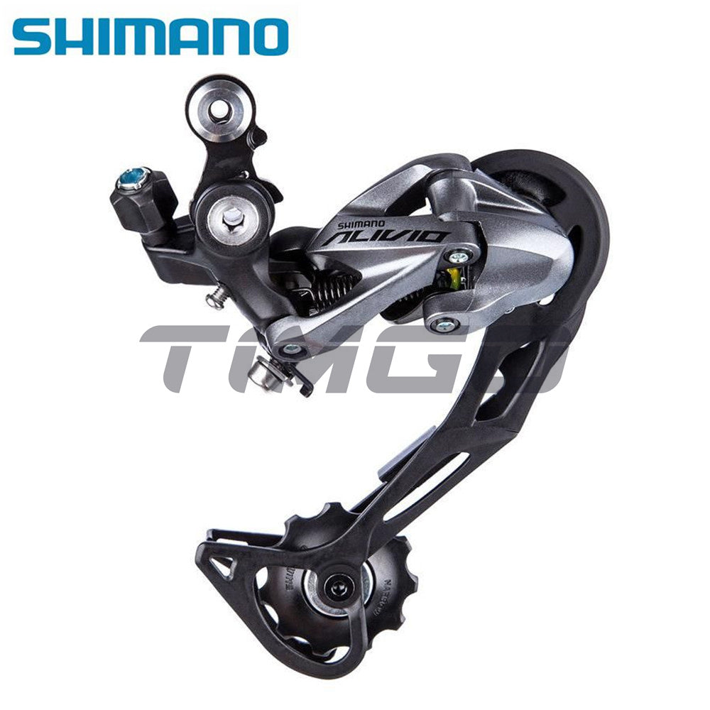 Shimano Alivio RD-M4000 MTB Bike 9 Speed Shadow Rear Derailleur Black Long Cage SGS RD-M430